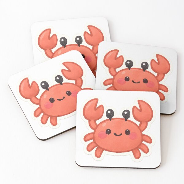 Item preview, Cute Dreamy Crab Sticker designed and sold by StickMint.