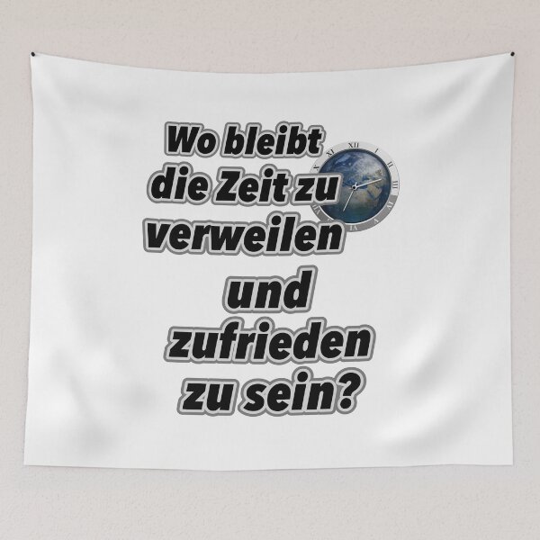 Item preview, Where is there time to linger and be content? designed and sold by Oberlaender.