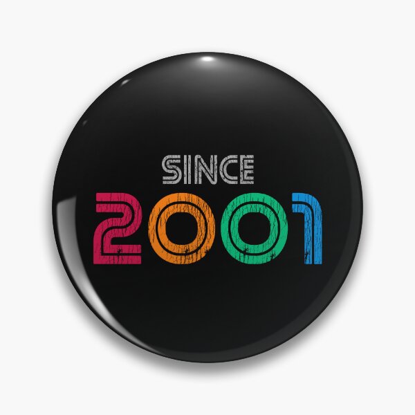 Item preview, Vintage Since 2001 Retro Birthday designed and sold by WAMTEES.