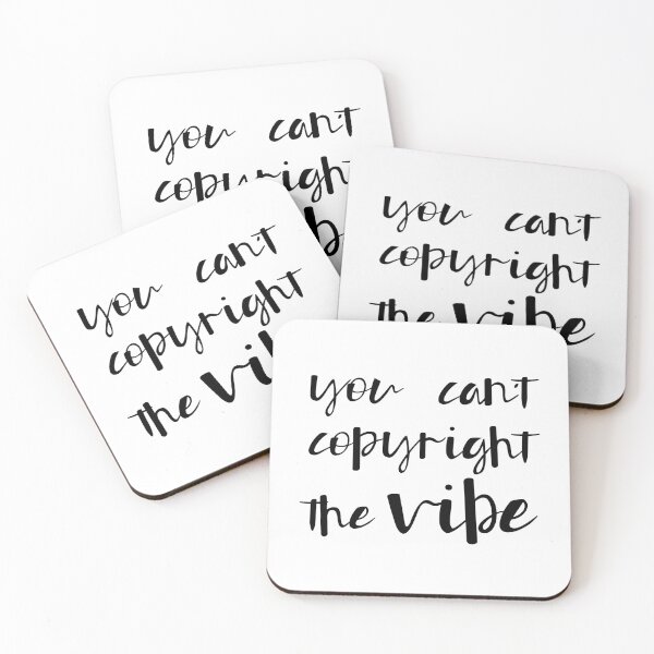 Item preview, You Can't Copyright the Vibe, Unique designed and sold by villacreativa.