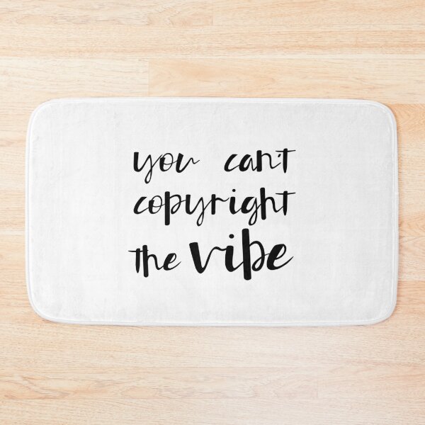 Item preview, You Can't Copyright the Vibe, Unique designed and sold by villacreativa.