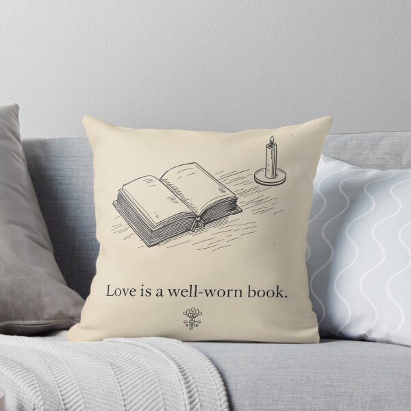Item preview, Love is a Well-Worn Book – Candle Illustration designed and sold by YvkafromPoland.