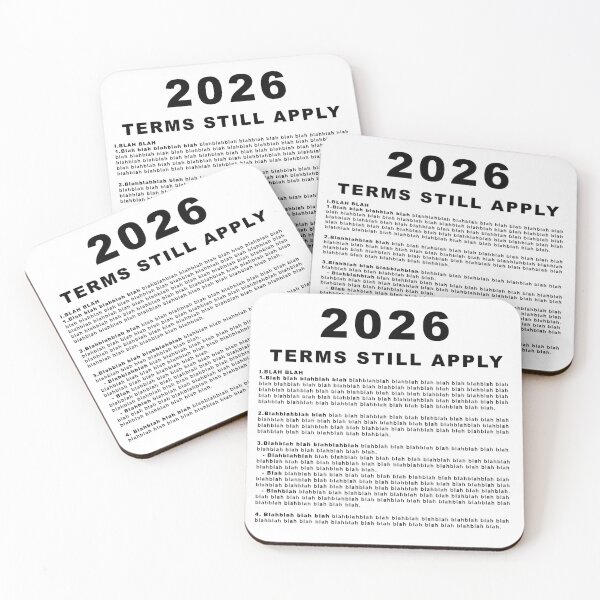 Item preview, 2026 Terms for the New Year designed and sold by Tees And Wear.