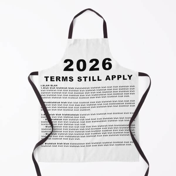 Item preview, 2026 Terms for the New Year designed and sold by Tees And Wear.