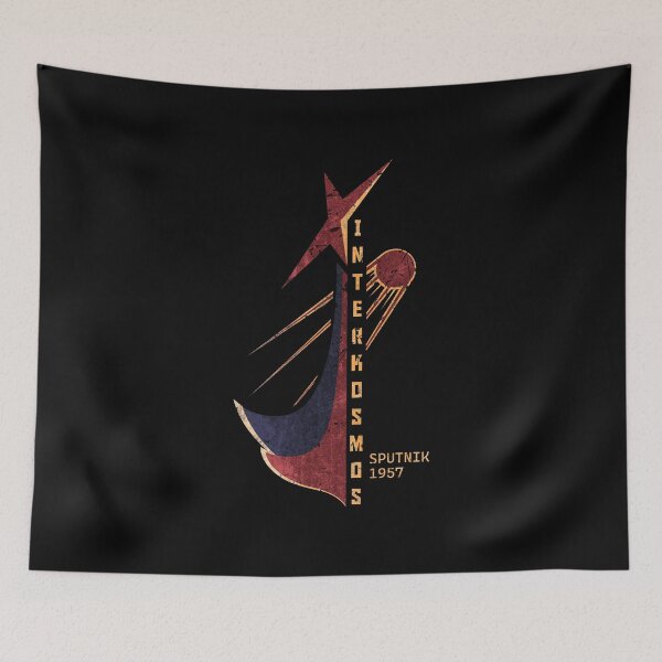 Item preview, Interkosmos Sputnik Vintage Astronomy designed and sold by technotron.