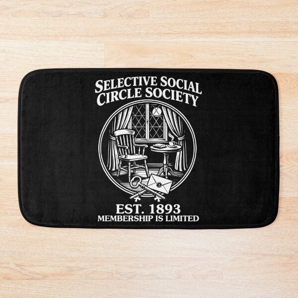Item preview, Selective Social Circle Society – Dark Academia Introvert designed and sold by gunaone-design.