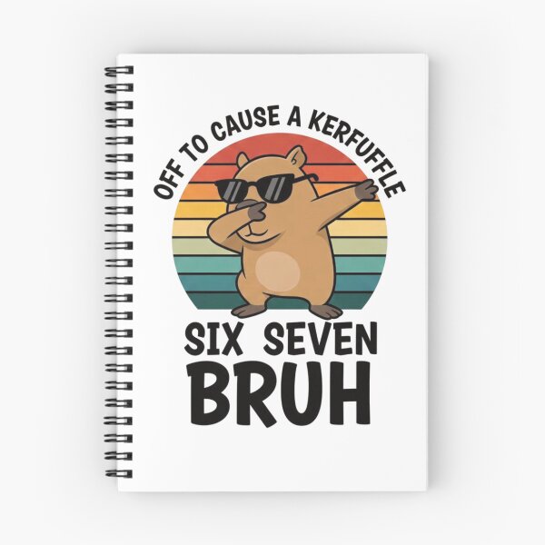 Item preview, Cool Meme Quote Kerfuffle Six Seven Bruh Humor Style designed and sold by GridText.