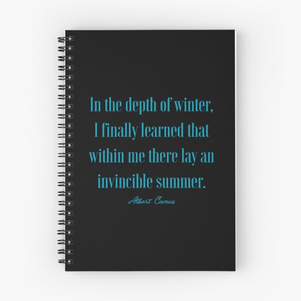 Item preview, In the depth of winter... - Albert Camus designed and sold by JokeAndStyle.