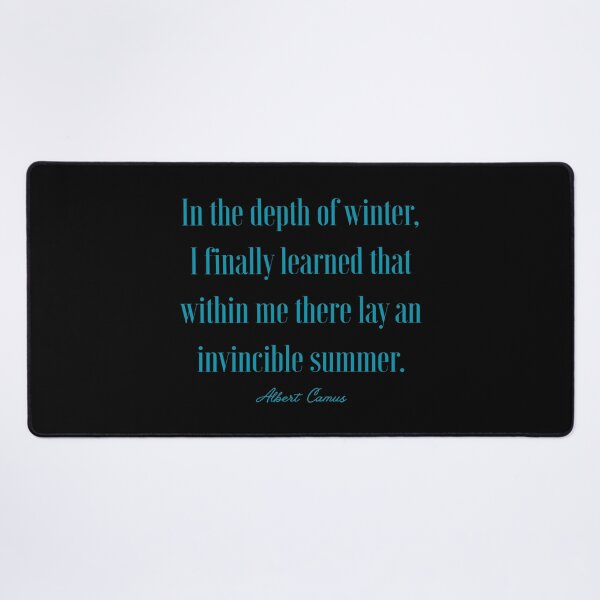 Item preview, In the depth of winter... - Albert Camus designed and sold by JokeAndStyle.