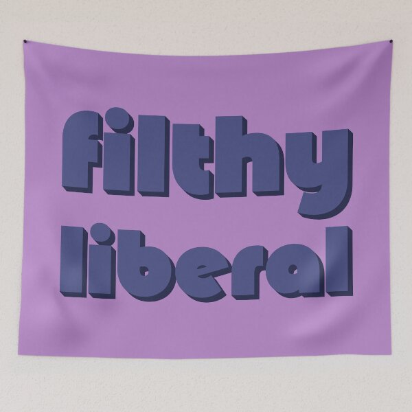 Item preview, Filthy Liberal - Marine designed and sold by sillyjess.