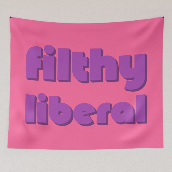 Item preview, Filthy Liberal - Thistle designed and sold by sillyjess.