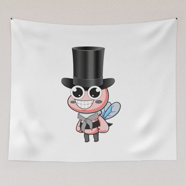 Item preview, Top Hat Toby Digital Sticker Art  designed and sold by BuzzBrigade.