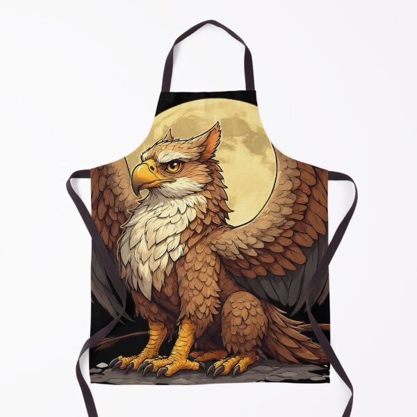 Item preview, Majestic Hippogriff Under the Golden Moon designed and sold by Karolina’s Cozy Creations.