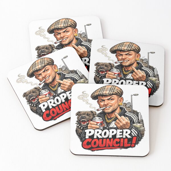 Item preview, Proper Council – Funny British Street Humour UK Meme Streetwear Design designed and sold by GarnerSupplyCo.