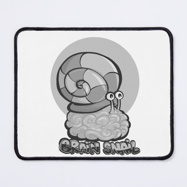 Item preview, Snail brain (black and white version) designed and sold by TomiAx.