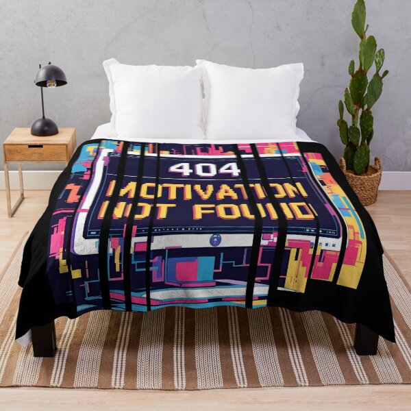 Item preview, 404 Error Motivation Not Found Design Classic error popup with pixelated font 2 designed and sold by Neon G.