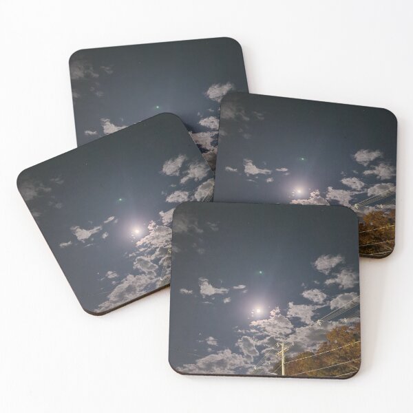 Item preview, La luna is brighter under cloudy skies designed and sold by gemjem.