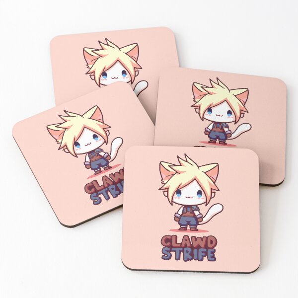 Item preview, Clawd Strife V2 | Final Fantasy VII designed and sold by thirtytwobeats.