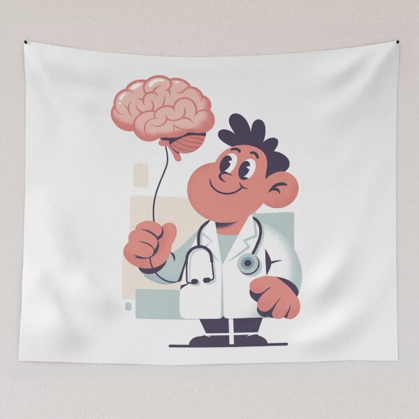 Item preview, Neurologist With Brain Balloon designed and sold by McVrax.