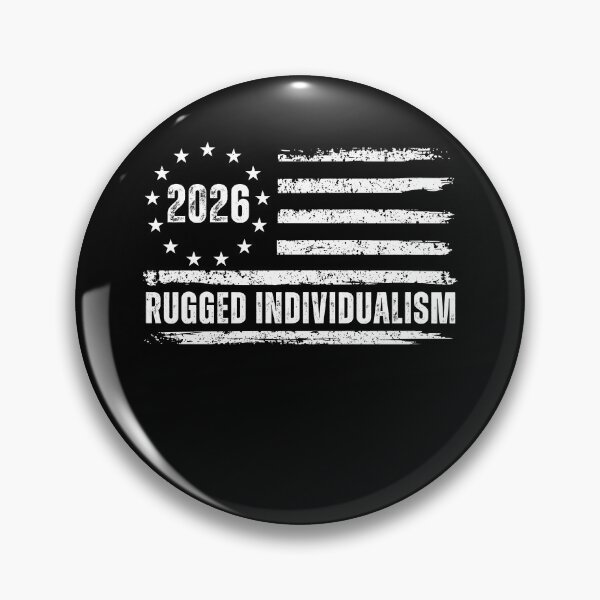 Item preview, Rugged Individualism 2026 Vintage USA American Flag designed and sold by gunaone-design.