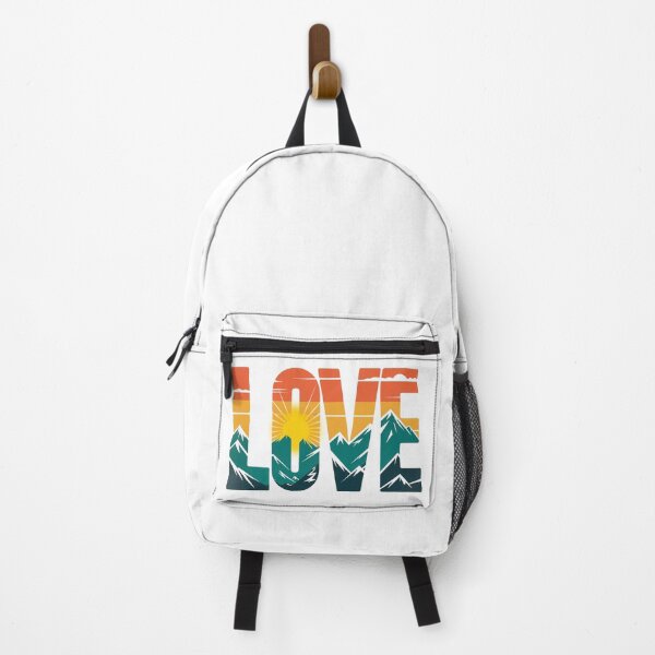 Item preview, LOVE – Mountain Sunrise Typography Design designed and sold by NiDoya.