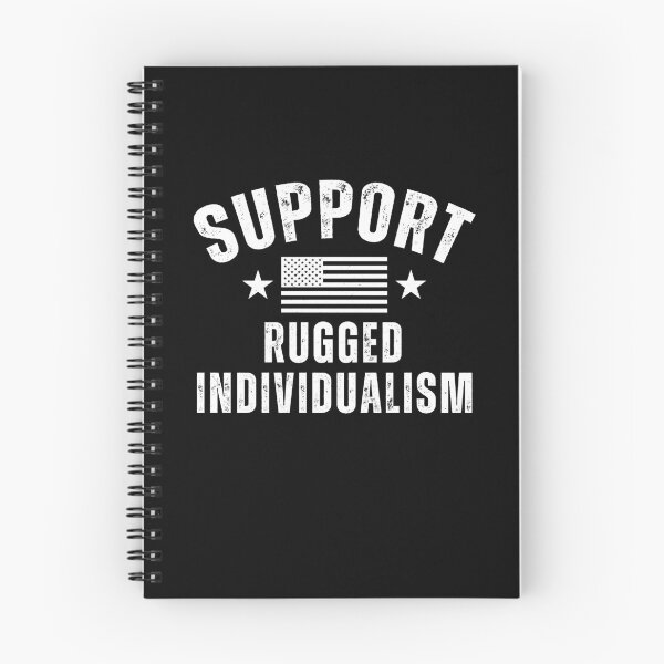 Item preview, Support Rugged Individualism Bold Independence Statement designed and sold by gunaone-design.