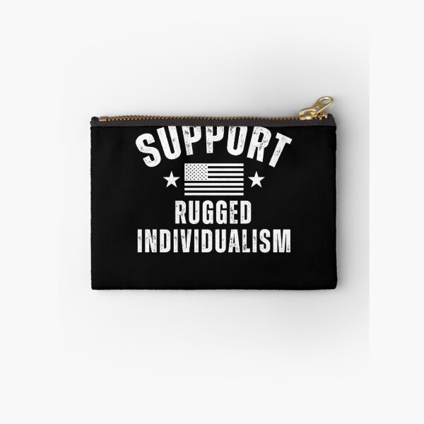 Item preview, Support Rugged Individualism Bold Independence Statement designed and sold by gunaone-design.