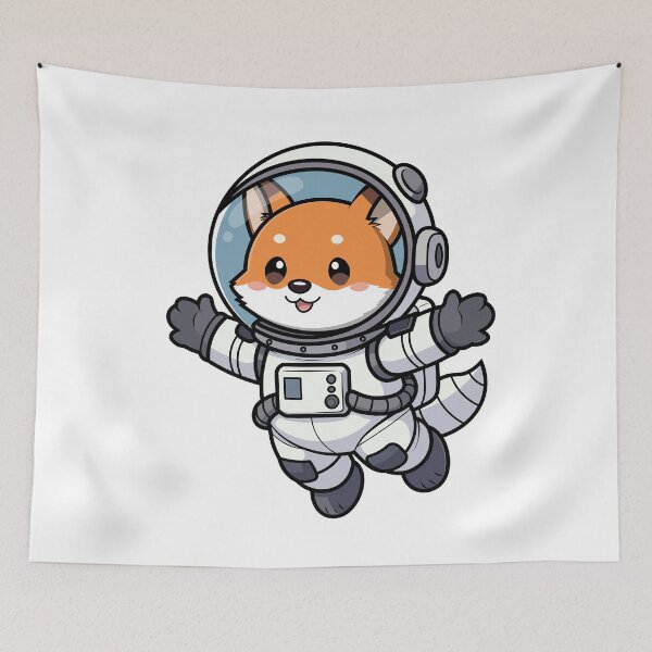 Item preview, Cute Astro Fox Astronaut Adventure designed and sold by RyanBelandres.
