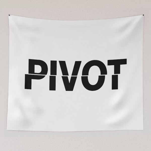 Item preview, Pivot Sliced Friends (Black) designed and sold by Screen Lore.