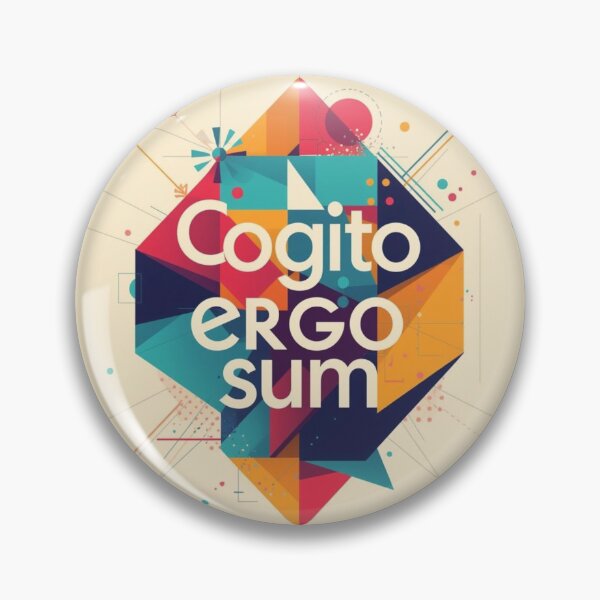 Item preview, 'Cogito ergo sum' René Descartes designed and sold by Filologica.