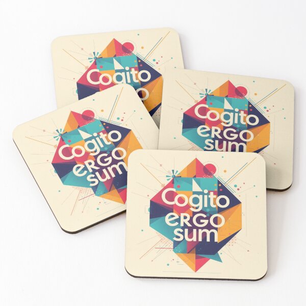 Item preview, 'Cogito ergo sum' René Descartes designed and sold by Filologica.