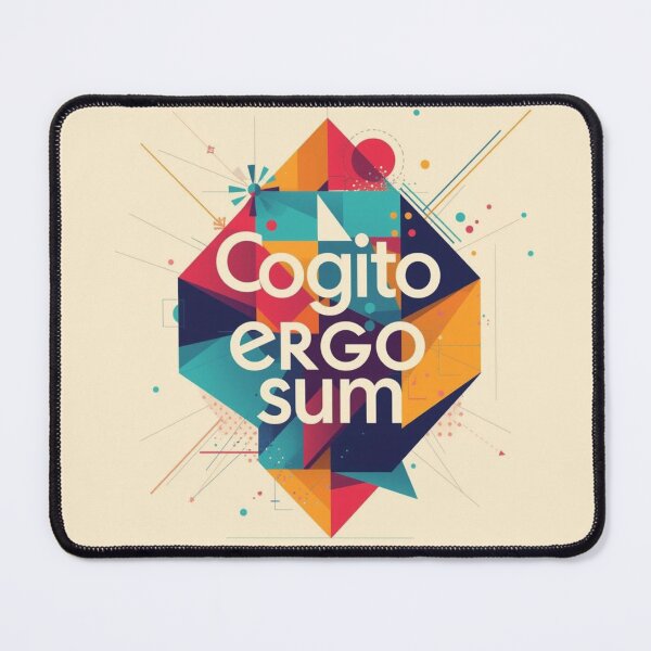 Item preview, 'Cogito ergo sum' René Descartes designed and sold by Filologica.