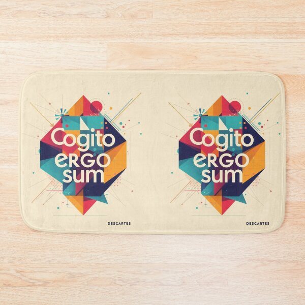 Item preview, 'Cogito ergo sum' René Descartes designed and sold by Filologica.