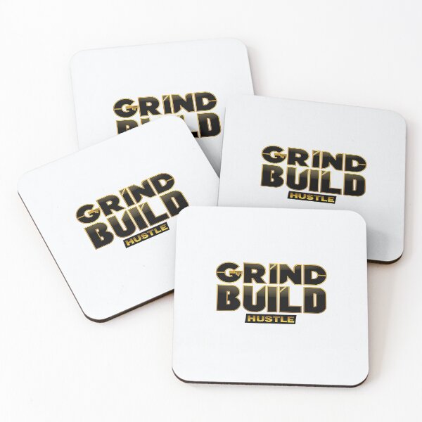 Item preview, Grind Build Hustle Motivation Quote | Entrepreneur Success Mindset designed and sold by HIM P.R.O.M.I.S.E.