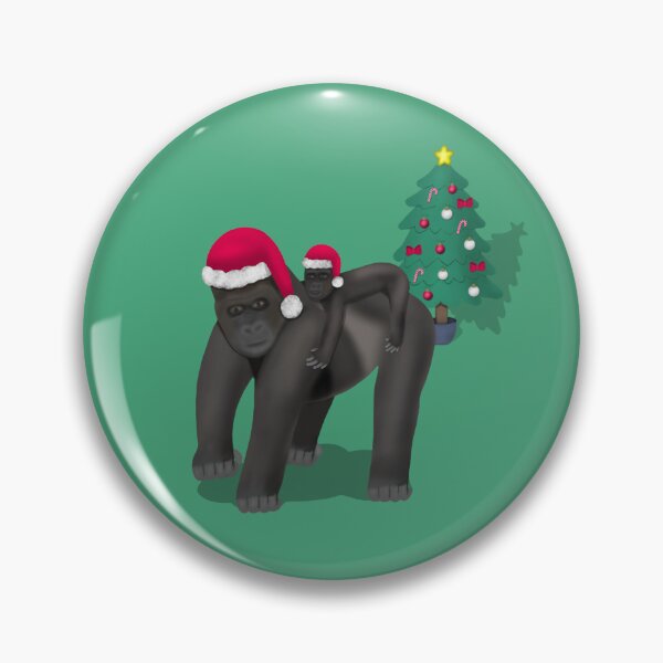 Artikelvorschau, Weihnachtsgorilla entworfen und verkauft von Daniel Vasco.