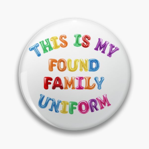 Item preview, ✴️ This Is My Found Family Uniform ✴️ designed and sold by WheelieGdArt.
