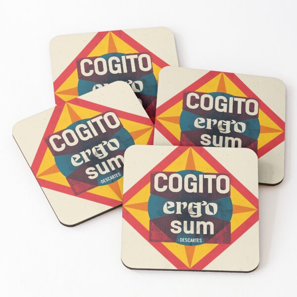 Item preview, 'Cogito ergo sum' René Descartes designed and sold by Filologica.