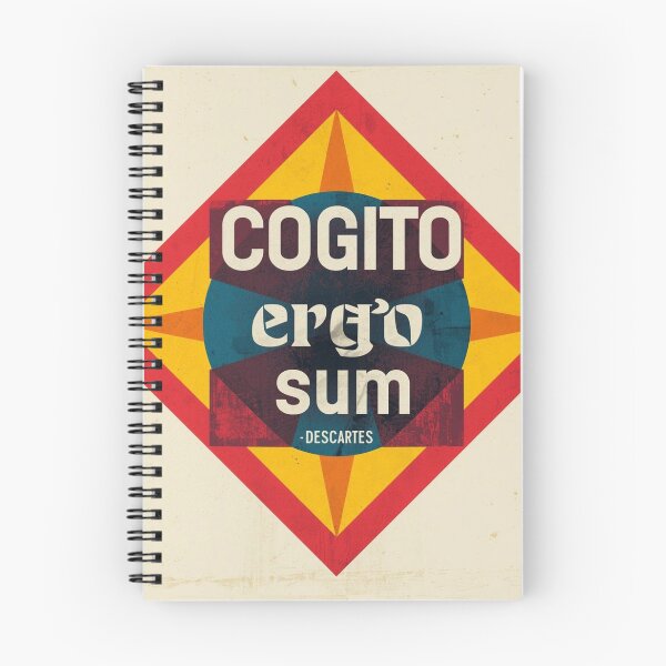 Item preview, 'Cogito ergo sum' René Descartes designed and sold by Filologica.