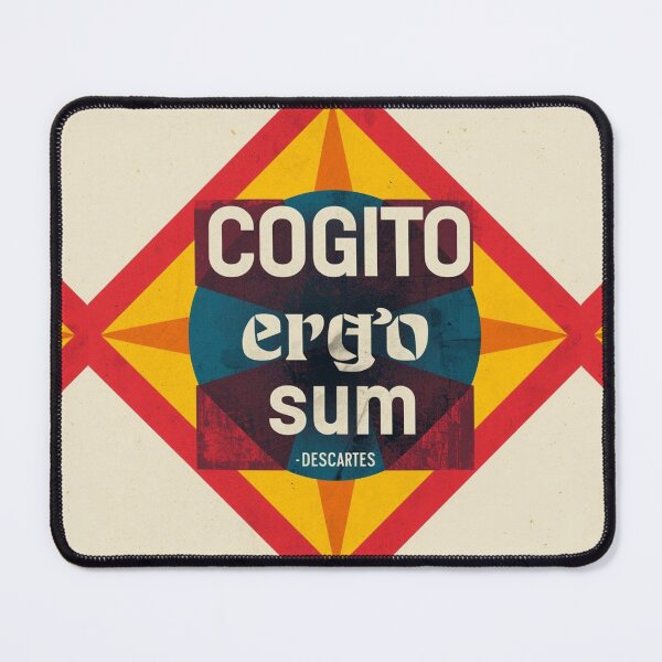 Item preview, 'Cogito ergo sum' René Descartes designed and sold by Filologica.