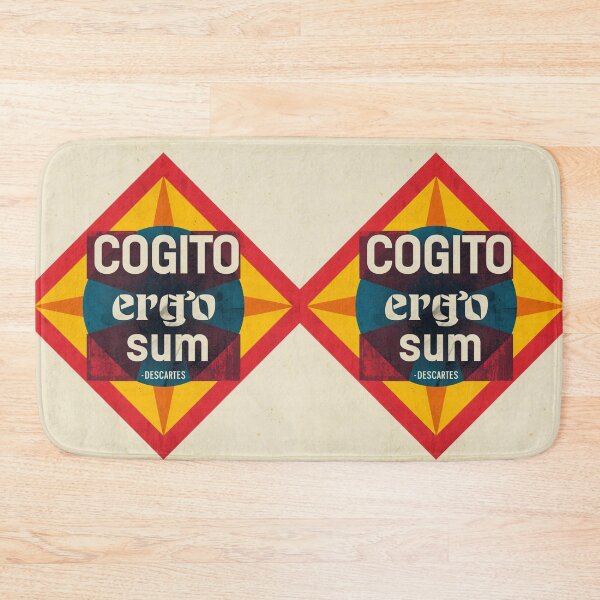 Item preview, 'Cogito ergo sum' René Descartes designed and sold by Filologica.
