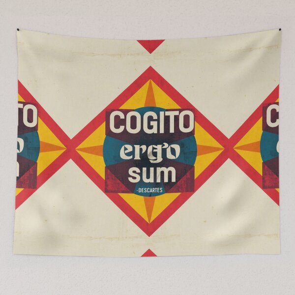 Item preview, 'Cogito ergo sum' René Descartes designed and sold by Filologica.