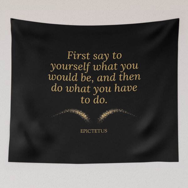 Item preview, Say to yourself... - Epictetus designed and sold by JokeAndStyle.