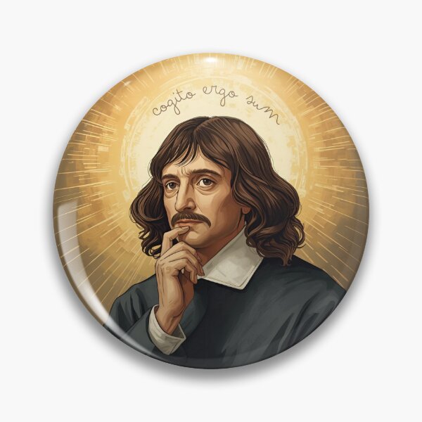 Item preview, 'Cogito ergo sum' sentence of René Descartes designed and sold by Filologica.