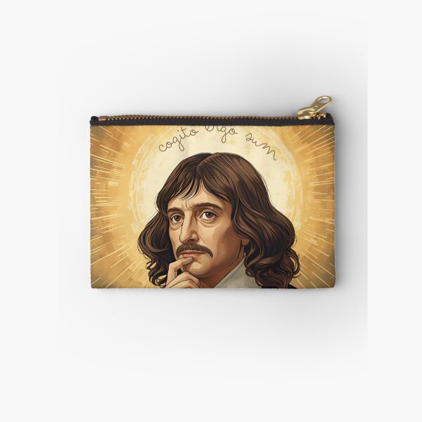 Item preview, 'Cogito ergo sum' sentence of René Descartes designed and sold by Filologica.