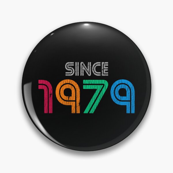 Item preview, Vintage Since 1979 Retro Birthday designed and sold by WAMTEES.