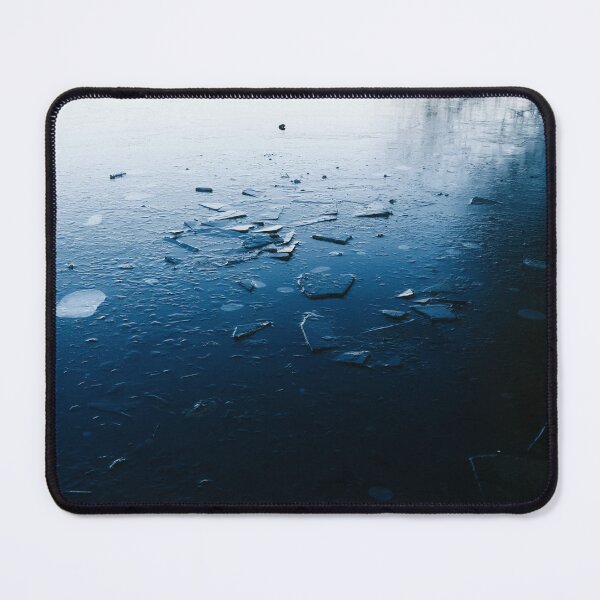 Item preview, Shattered Ice on Frozen Lake designed and sold by AdamT1991.
