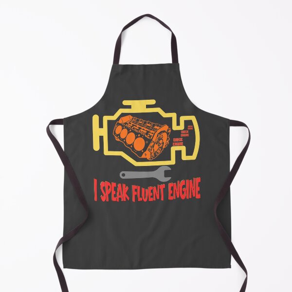 Item preview, I Speak Fluent Engine – Funny Mechanic & Car Lover Design designed and sold by TestudoDesign.