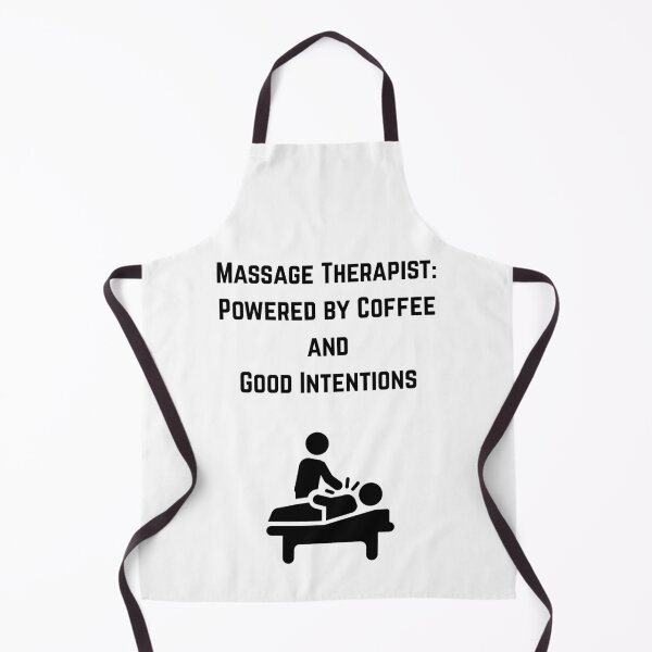 Item preview, Massage Therapist: Powered By Coffee and Good Intentions – Funny LMT T‑Shirt designed and sold by Goodvibemini.