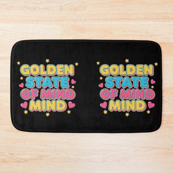 Item preview, Golden State Of Mind Retro Text Art designed and sold by Xhevahir.