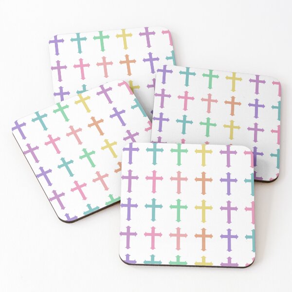 Item preview, Christian Crosses Pastel Colors designed and sold by ketrena.